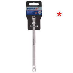 Raktas kilpinis lenktas 8x9mm CrV  DEDRA-EXIM-1421P-5902628014214