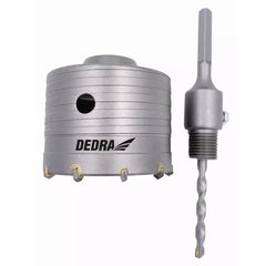 Karuninis grąžtas su laikikliais HEX, 100mm DEDRA-EXIM-DED1507-X-5902628150714