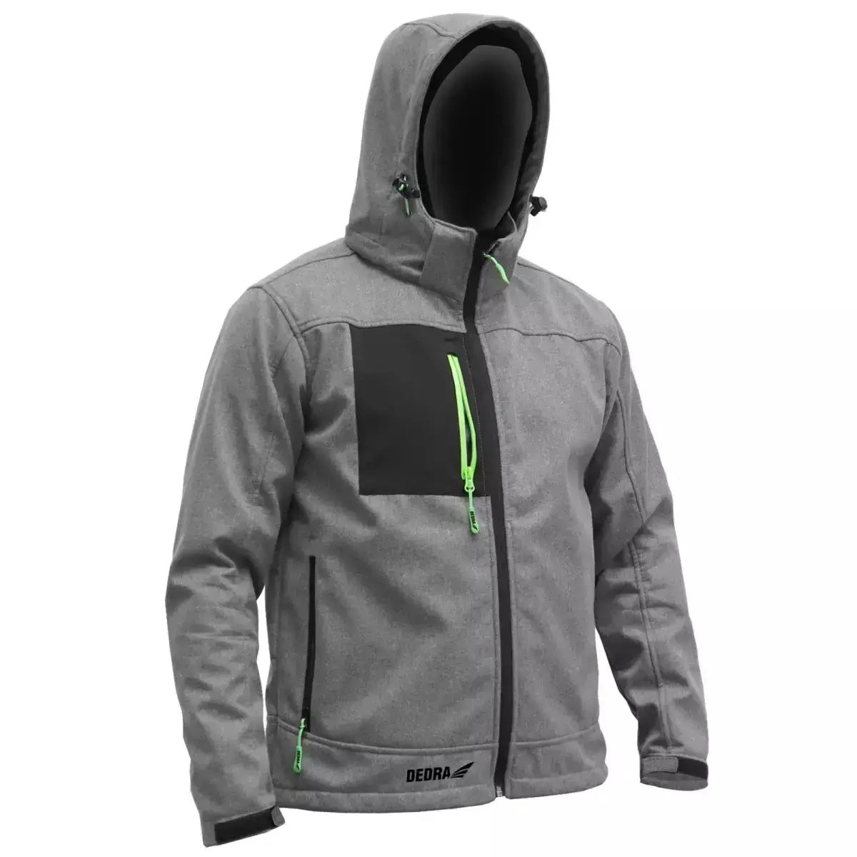 „Softshell“ striuke su gaubtu, dydis: S, 96%poliesteris + 4%elastano DEDRA-EXIM-BH61KS-S-5902628217042