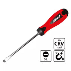 Atsuktuvas plokščias 4x100mm, CrV DEDRA-EXIM-06A003-5902628062697