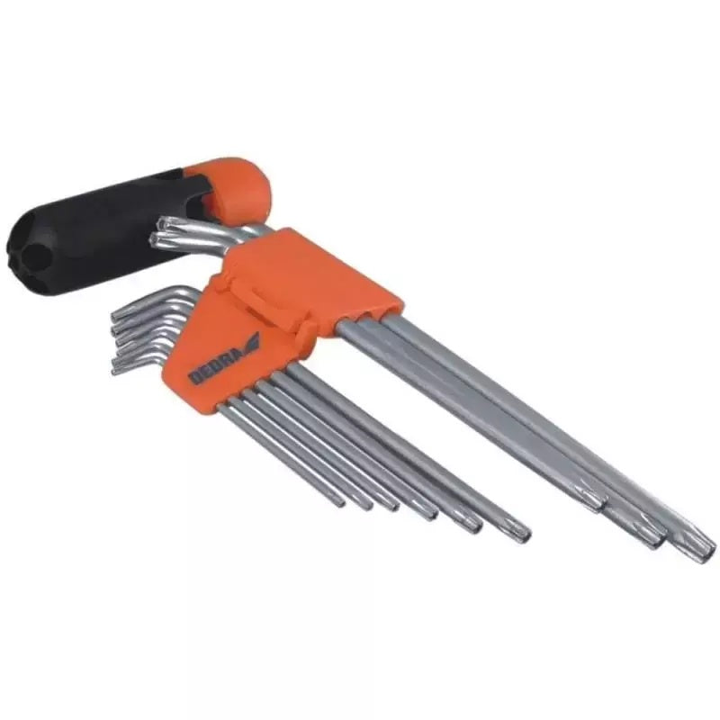 Raktai Torx CrV 1,5-10mm ilgi DEDRA-EXIM-0654-5902628006547