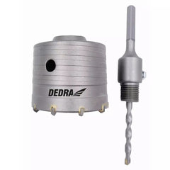 Karuninis grąžtas su laikikliais HEX, 80mm DEDRA-EXIM-DED1506-X-5902628150639