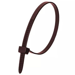 Dirželis nailoninis 7,6x370 mm rudas 100 vnt. DEDRA-EXIM-11F76372-5902628082251