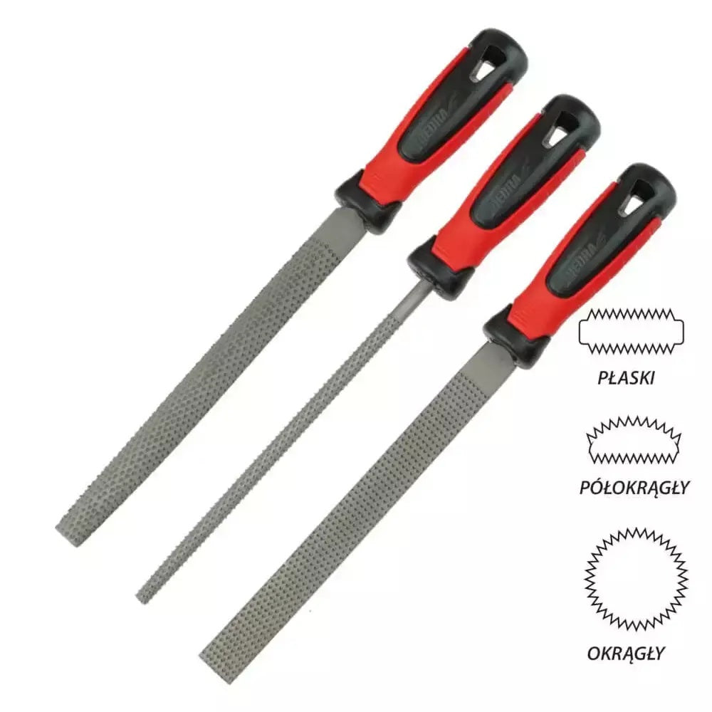 Bružikliu medienai rinkinys 200mm DEDRA-EXIM-06C023-5902628007179